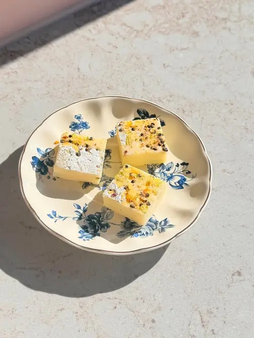 Bikaneri Barfi at Basant Restaurant Cakes & Sweets