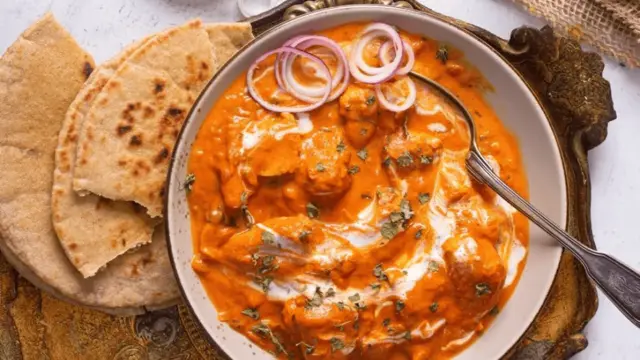 Butter Chicken at Basant Restaurant Cakes & Sweets