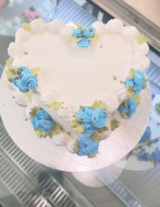 Heart Shape Cake at Basant Restaurant Cakes & Sweets