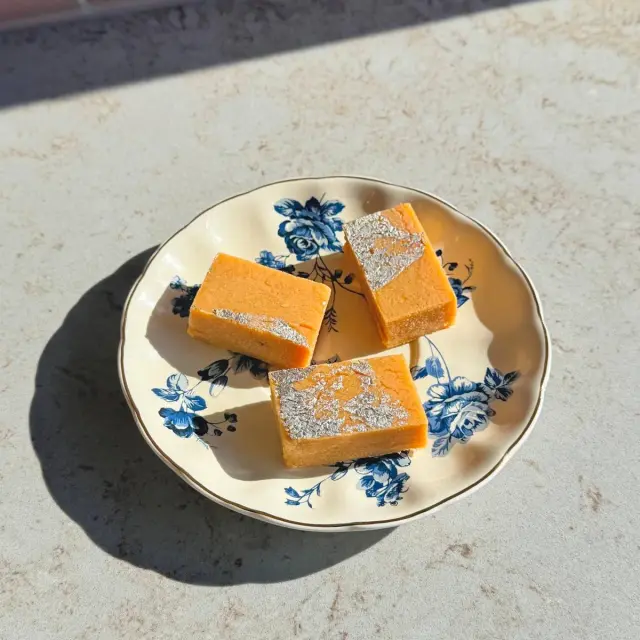 Brown Barfi at Basant Restaurant Cakes & Sweets